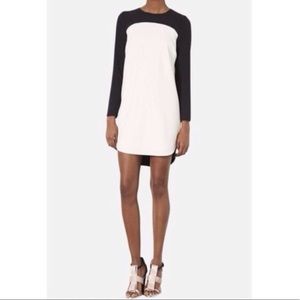 NWOT Top-shop Black & White Colorblock Dress